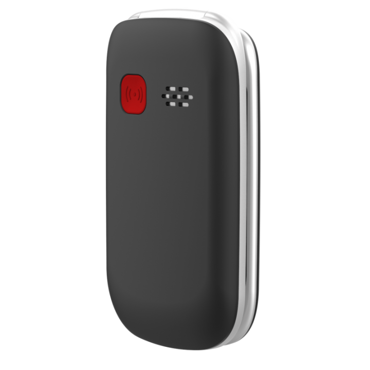 FUNKER E200 Easy Max Audio 2 Negro Teléfono móvil con tapa