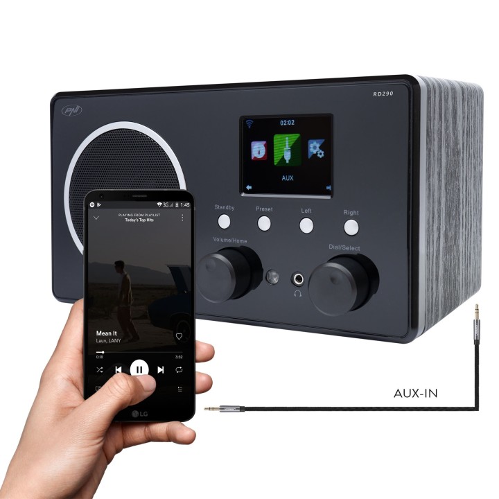 PNI RD290 RADIO INTERNET, WIFI, DAB Y FM