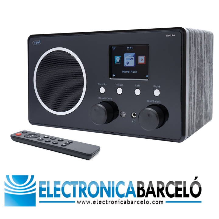 PNI RD290 RADIO INTERNET, WIFI, DAB Y FM