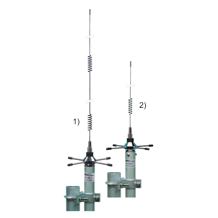 SIRIO GP-868-C Antena base omnidireccional UHF de 835 a 900 Mhz con centro de banda en 868 Mhz.