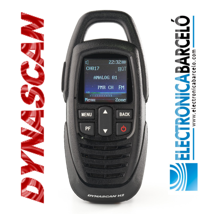 DYNASCAN H2 WALKIE PMR-446 VERSÁTIL