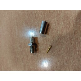 SMAH-100C CONECTOR SMA HEMBRA RF100 / RG58 (Crimpar)