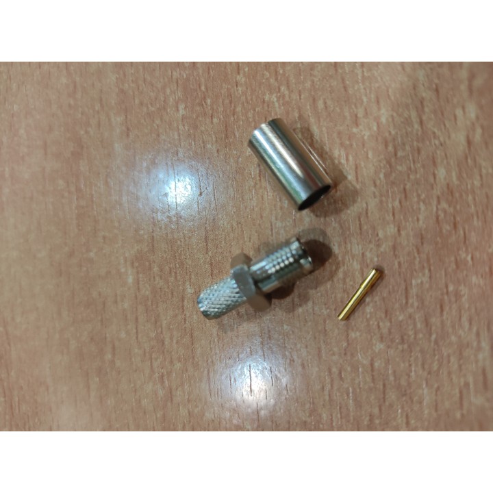 SMAH-100C CONECTOR SMA HEMBRA RF100 / RG58 (Crimpar)