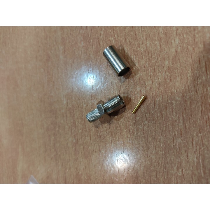 SMAH-100C CONECTOR SMA HEMBRA RF100 / RG58 (Crimpar)