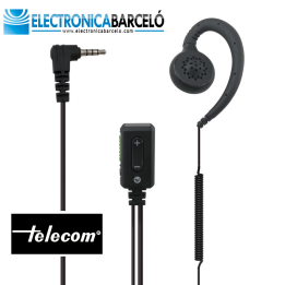 Microauricular PoC con control de volumen para smartphone