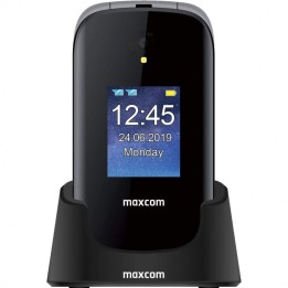 Maxcom MM826 3 G DUAL SIM  Teléfono para Mayores Negro