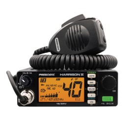 Emisora PRESIDENT HARRISON II  27 Mhz CB AM / FM - 12 / 24 V