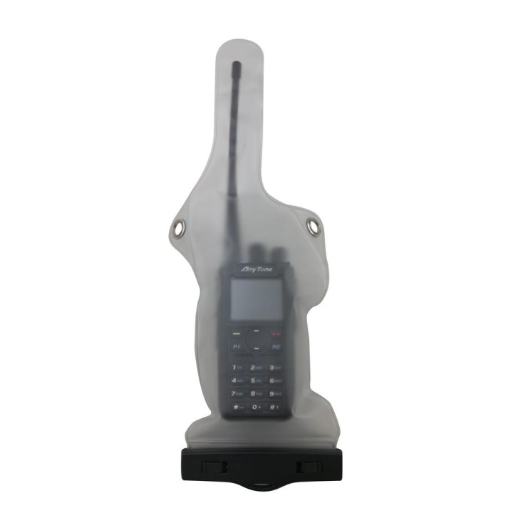 AQ-FR Funda estanca para walkies con arnés.