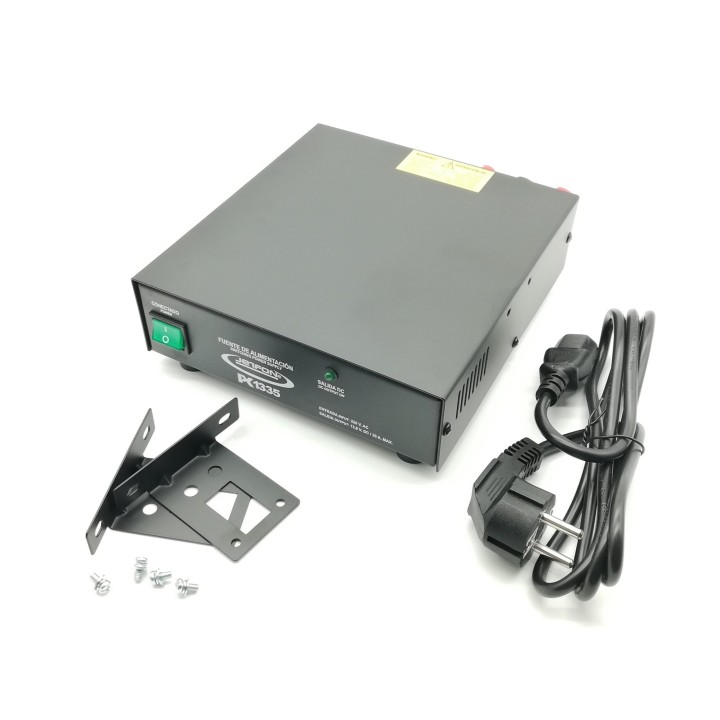 JETFON PC-1335 FUENTE DE ALIMENTACIÓN 30A CON CARGADOR DE BATERÍA