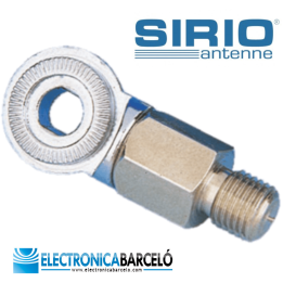 Adaptador palomilla SIRIO 3/8-24 Macho / Anclaje DV P/N: 2506606.00