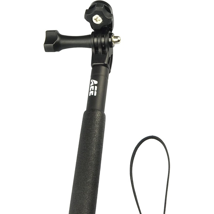 AEE Z05 - Soporte Telescópico de Mano para cámaras de acción AEE Serie S (Longitud 220 mm - MAX 900 mm) Color Negro