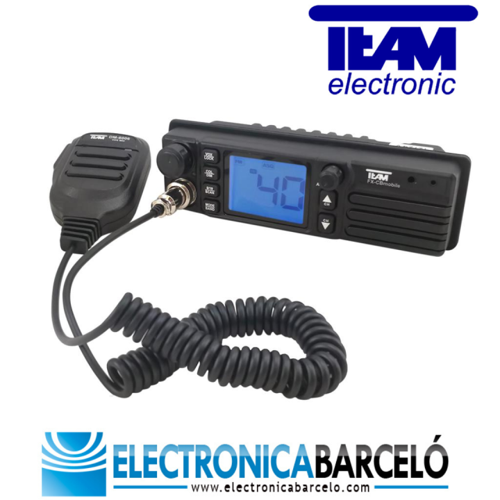 CB-3246 Transceptor móvil CB TEAM FX Versión 4.2