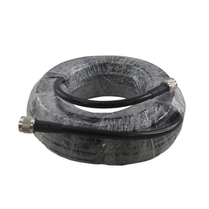 Cable LMR400 15 metros con conectores N macho