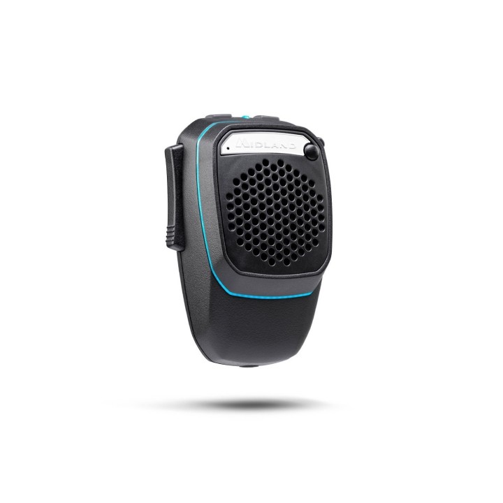 Midland Dual Mike Wireless - Micrófono inalámbrico dual CB + Bluetooth. 