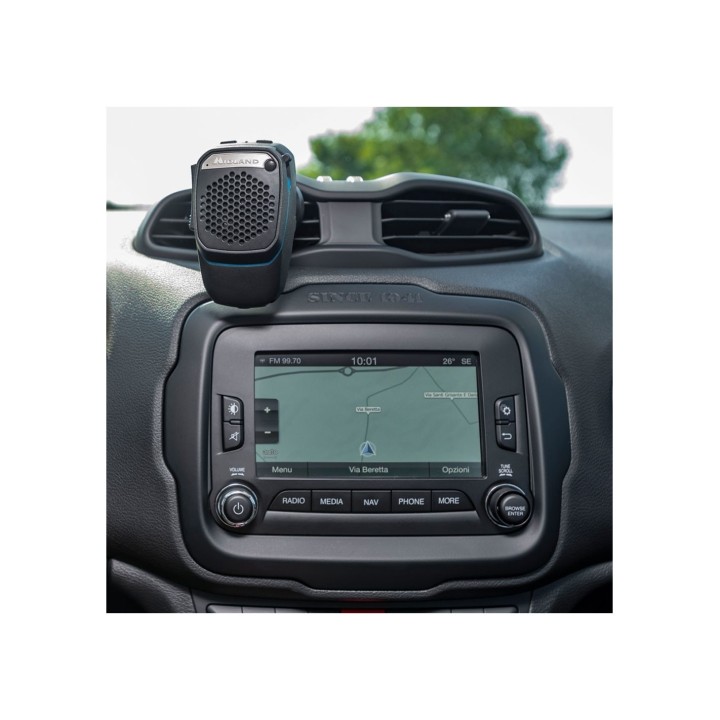Midland Dual Mike Wireless - Micrófono inalámbrico dual CB + Bluetooth. 