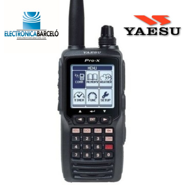 YAESU FTA-550 AA WALKIE BANDA AÉREA