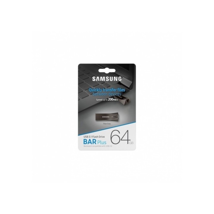 SAMSUNG PENDRIVE 64GB USB 3.1 GRAY