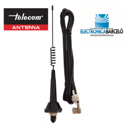 IDEA-33-M - Antena móvil CB, para montaje con cable RG-58.