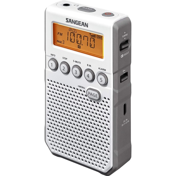 Receptor de radio SANGEAN DT-800 (BLANCO)