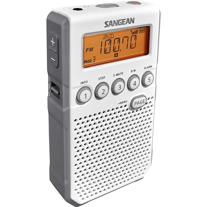Receptor de radio SANGEAN DT-800 (BLANCO)