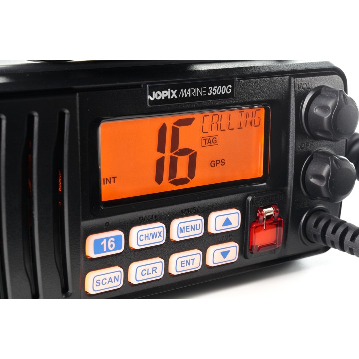 JOPIX MARINE 3500G EMISORA MARINA VHF CON DSC Y GPS
