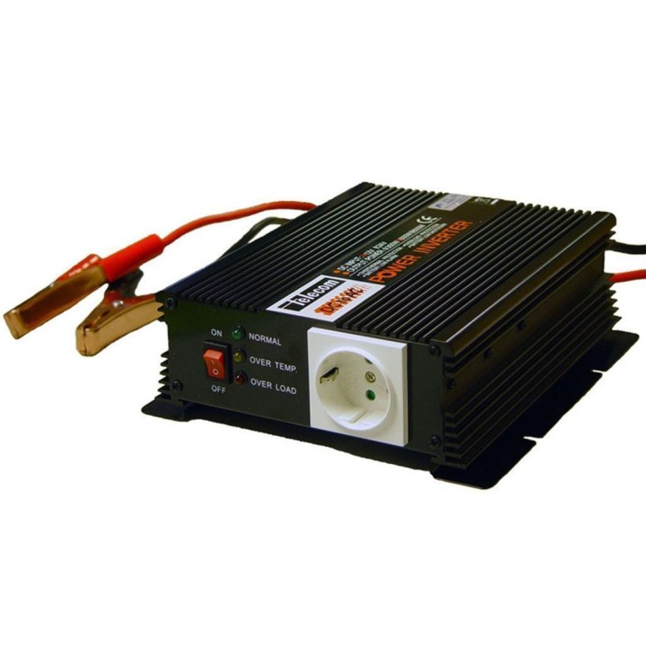 A-301/600 - INVERSOR PARA 600W/12V/220V. MODELO STANDARD.