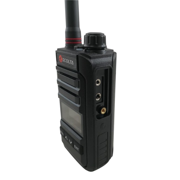 RP-103 Walkie Transceptor portátil analógico ESCOLTA FOX PMR446 con linterna