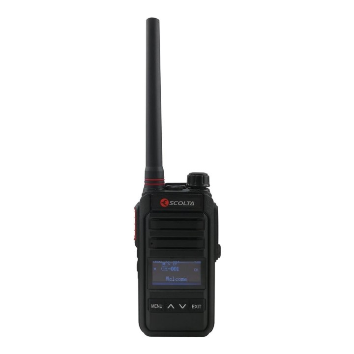 RP-103 Walkie Transceptor portátil analógico ESCOLTA FOX PMR446 con linterna