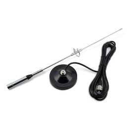 ANTENA MOONRAKER MAG-270S MÓVIL DOBLE BANDA, BASE MAGNÉTICA