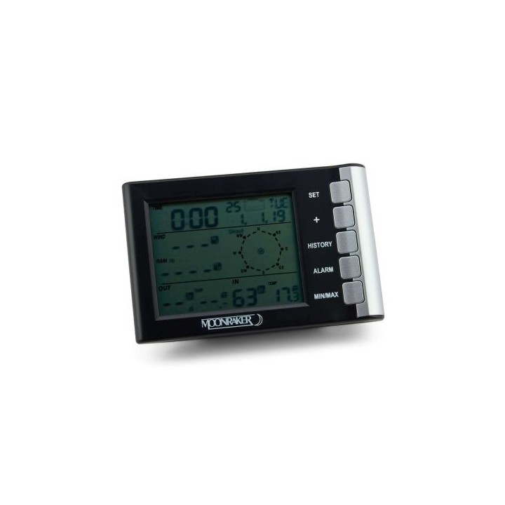 MOONRAKER WS200 V2 PRO ESTACIÓN METEREOLOGICA SOLAR INALÁMBRICA