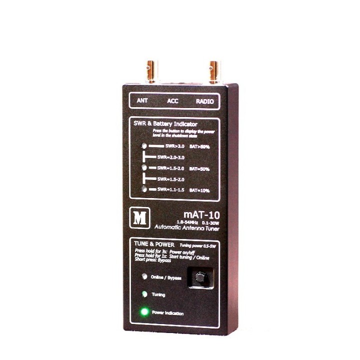 MAT-10 ACOPLADOR DE ANTENA AUTOMATICO HF PARA QRP 30W