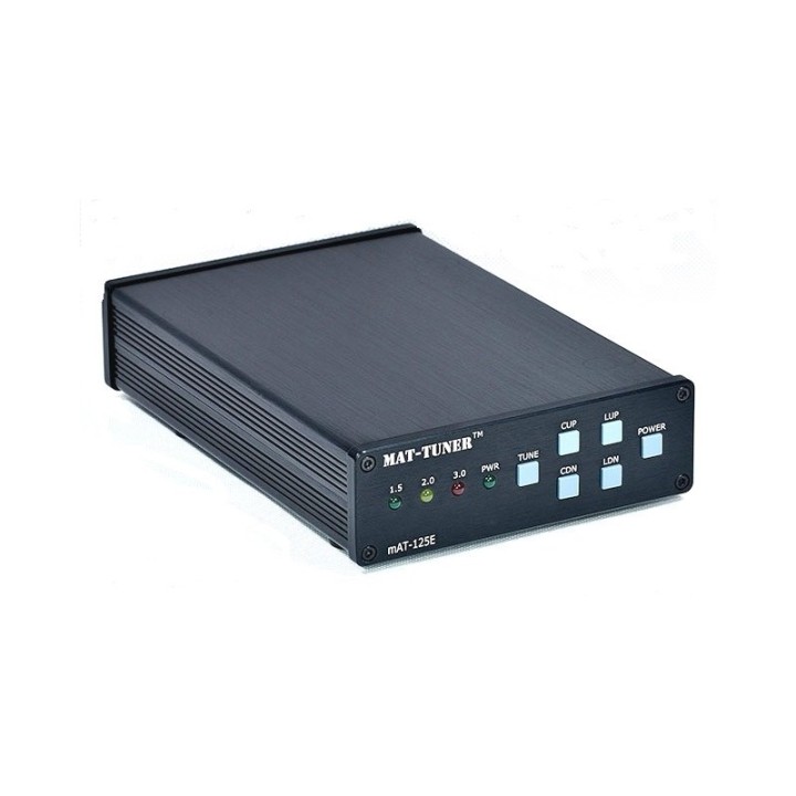MAT-K125E ACOPLADOR DE ANTENA AUTOMATICO HF 1,6-54MHZ ENTRADA DE 1 A 120W YAESU, KENWOOD, ICOM