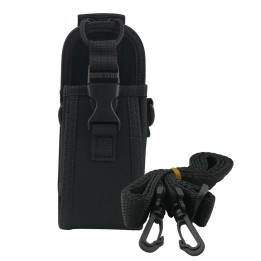 MY-121-L - FUNDA UNIVERSAL EN TEJIDO CORDURA CON ARNÉS, COLOR NEGRO.