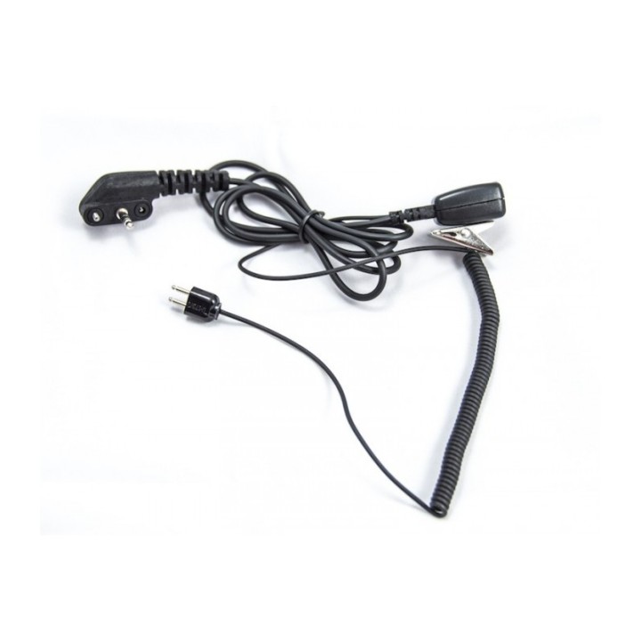 CABLE CAZA SPORTTAC TAMT06/VXT-HRT TORNILLO MICROFONO CON PTT VERTEX VX454,VX241,VX261,VX246