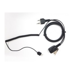 CABLE CAZA SPORTTAC TAMT06/S-HRT MICROFONO CON PTT REXON,ALAN,ADI,ICOM,YAESU