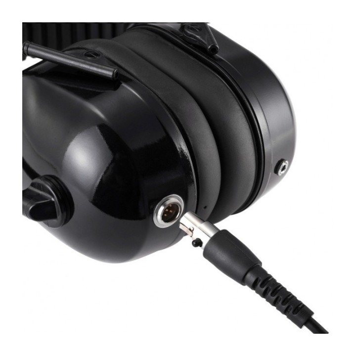 CASCO DE PROTENCION AUDIOTIVA TTI RT3000 CON CANCELACION DE RUIDO + CABLE DE CONECXION AL WALKIE INCLUIDA + BOLSA DE TRANSPORTE