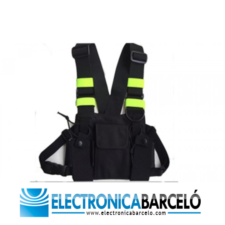 HRT-LC-999-2 TTI FUNDA DE PECHO CON TIRAS REFLECTANTES