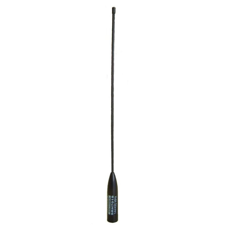 SRH-701-SMAF - ANT. 144/430 MHZ. EXTRAFLEX, 22 CM. CONECTOR SMA.