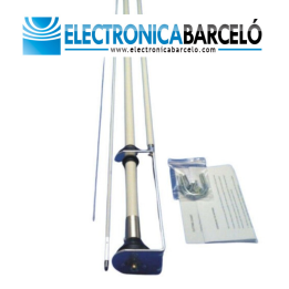 SIGMA BOUT STORM MASTER 1200 - 1/2 ONDA CB ANTENA DE BASE FIBRA DE VIDRIO TTI