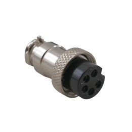MT-10795 Conector micrófono hembra aéreo 5 Pin.