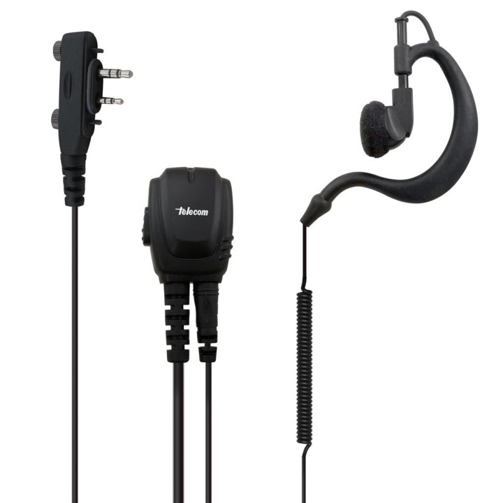JD-23-ICA16 Micro-auricular gama profesional. IP-54. Para ICOM.
