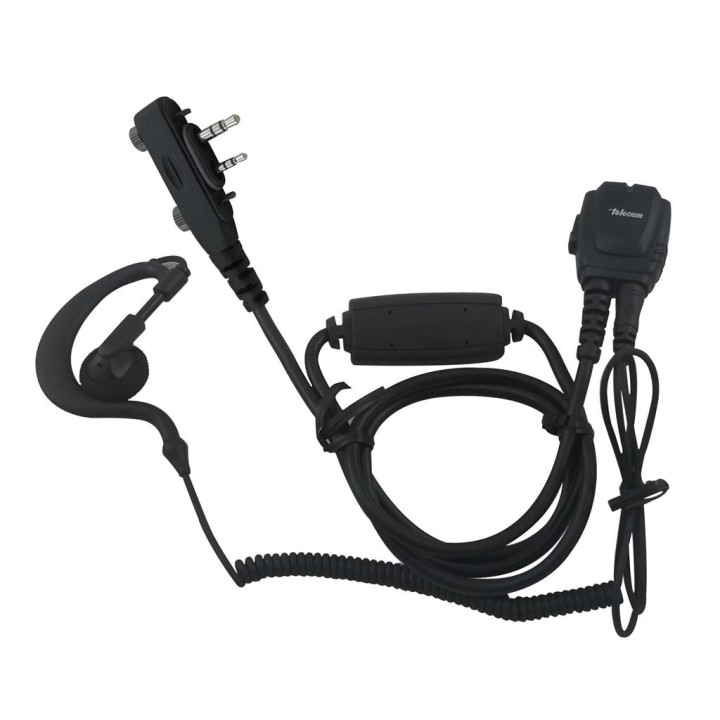 JD-23-ICA16 Micro-auricular gama profesional. IP-54. Para ICOM.