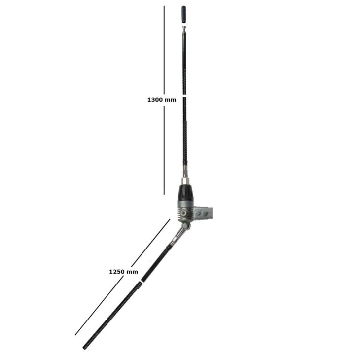 SIRIO - BOOMERANG 27 W - Antena balconera de fibra SIRIO