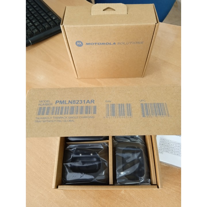 PACK 2 BASES CARGA MOTOROLA TALKABOUT T62 Y T82