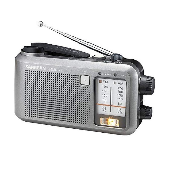 SANGEAN MMR-77 RADIO DE EMERGENCIA AM/FM