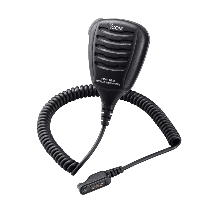 Micro altavoz original Icom HM-168 IP67 para Icom IC-F1000.