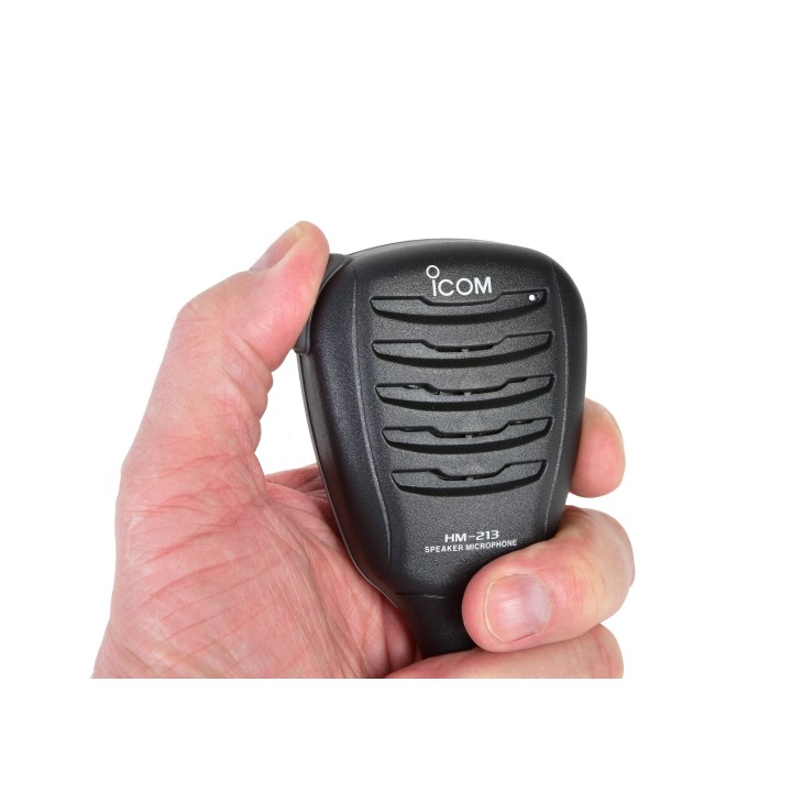 ICOM HM-213  MICRO-ALTAVOZ IPX-7 FLOTANTE COMPATIBLE CON IC-M25 EURO, IC-M37,...