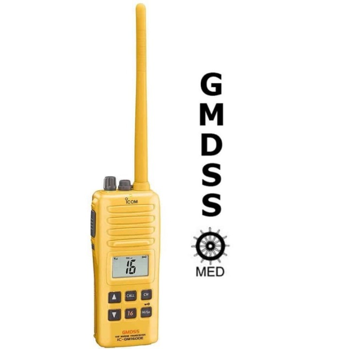 ICOM IC-GM1600 Walkie VHF Portátil SOLAS + GMDSS