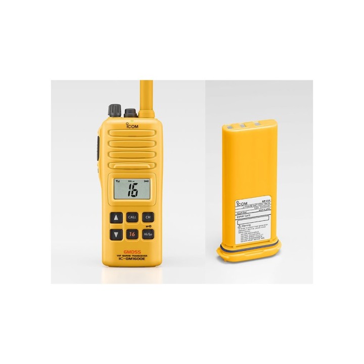 ICOM IC-GM1600 Walkie VHF Portátil SOLAS + GMDSS