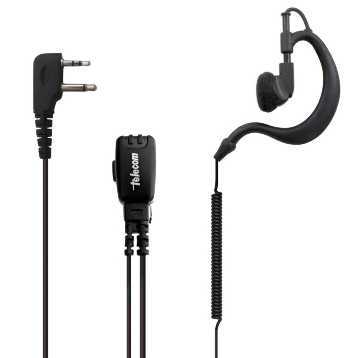 PY-29-G7 - MICRO-AURICULAR ERGONÓMICO PARA ALAN G7, CABLE RIZADO.